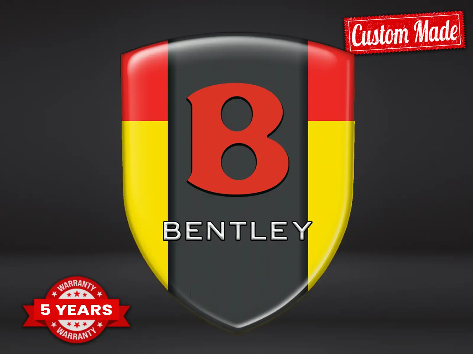 Bentley Adesivi Logo Personalizzati Stile Max Durevoli Pro